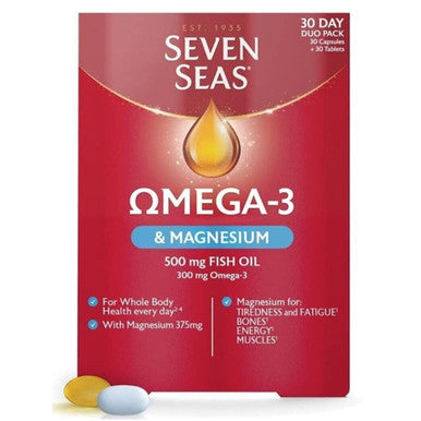 Seven Seas Omega 3 and Magnesium