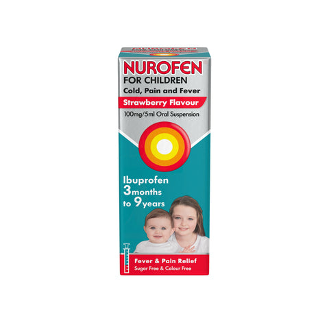 Nurofen for children fever and pain relief
