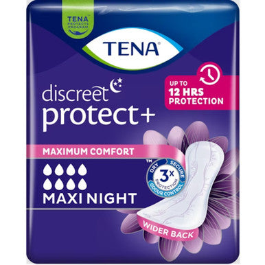 TENA Lady Maxi Night Incontinence Pads 6 Pack