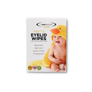The Eye Doctor Baby Eyelid Wipes 20 Pack