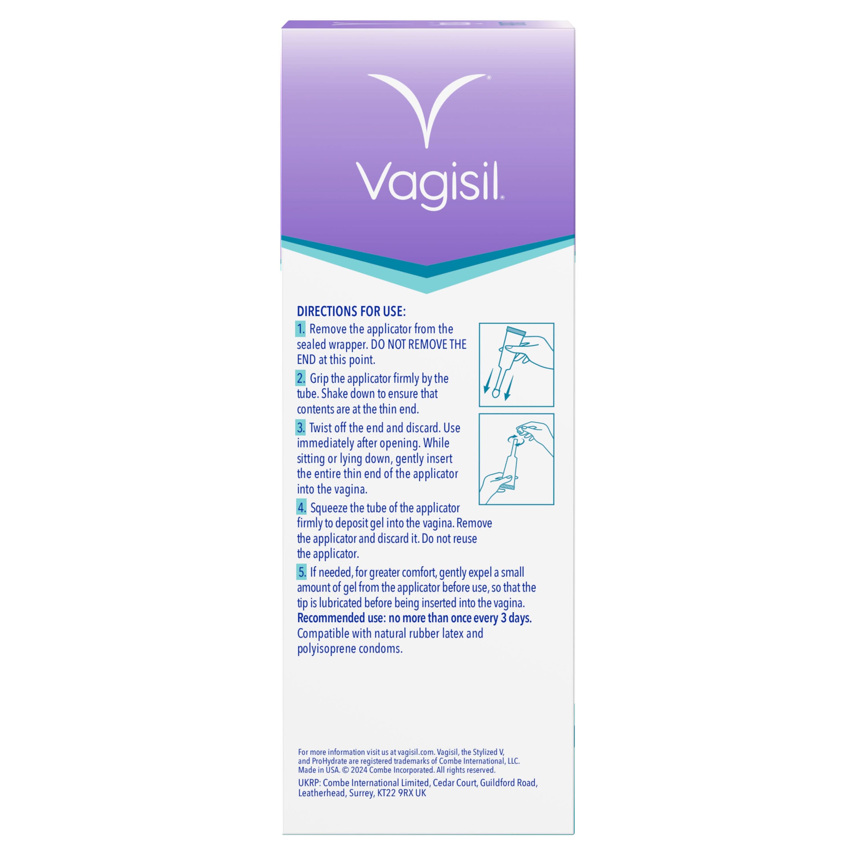 Vagisil Internal Gel ProHydrate 6 x 5g | LloydsPharmacy