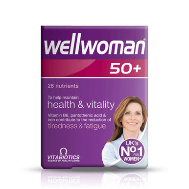 Vitabiotics Wellwoman 50+ 30 Tablets