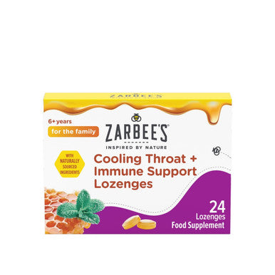 Zarbees Honey Lozenges 24 Pack