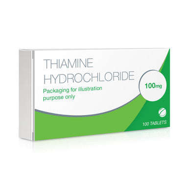 Thiamine Hydrochloride 100mg 100 Tablets