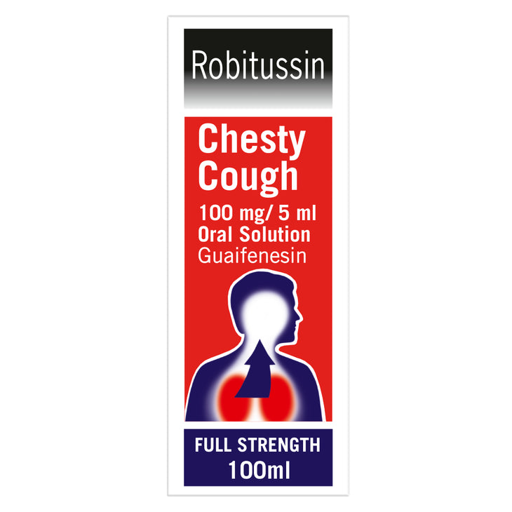 Robitussin Chesty Cough 100mg 5ml 100ml LloydsPharmacy