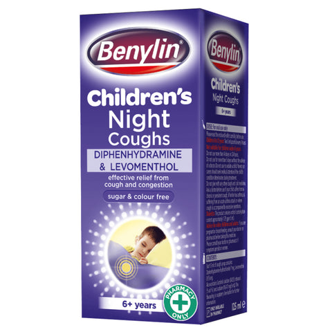 Benylin children's night coughs 6+ years