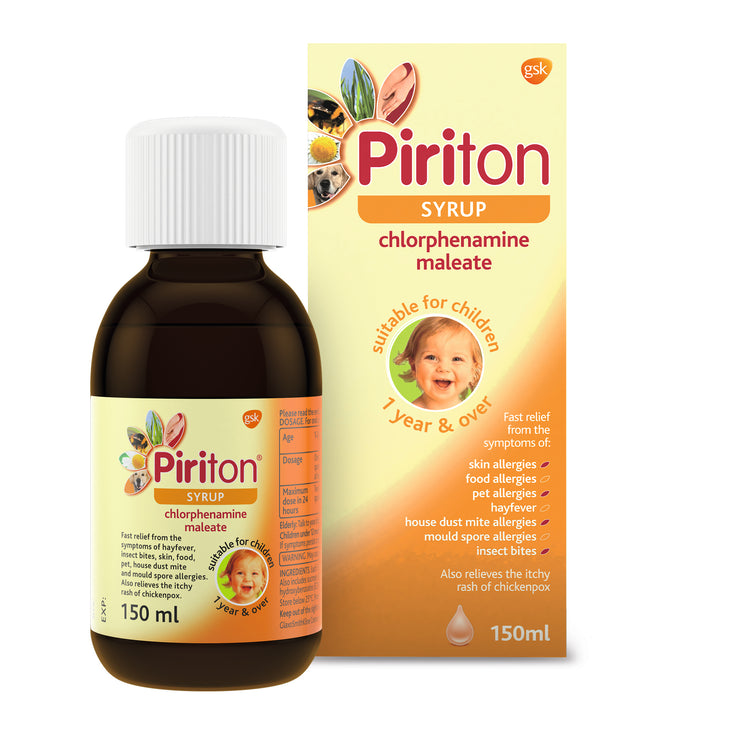Piriton Syrup 150ml LloydsPharmacy