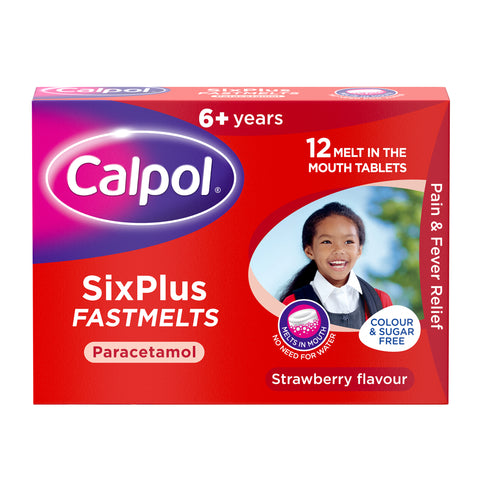 Calpol sixplus fastmelts