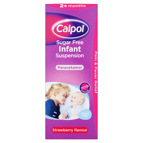 Calpol infant suspension sugar free