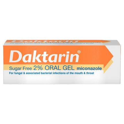 Daktarin sugar free 2% oral gel