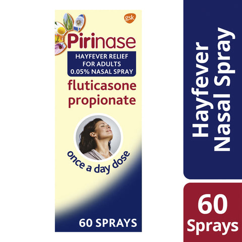 Pirinase allergy nasal spray