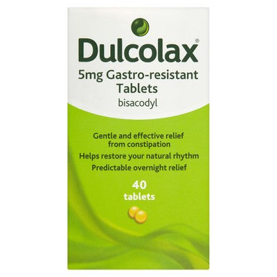 Dulcolax Tablets 5mg 40 Gastro-Resistant Tablets