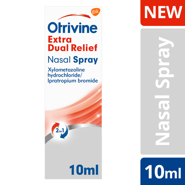 Otrivine Extra Dual Relief Nasal Spray LloydsPharmacy