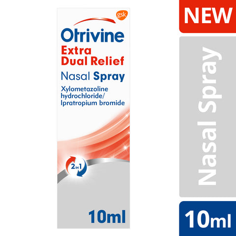 Otrivine extra dual relief nasal spray