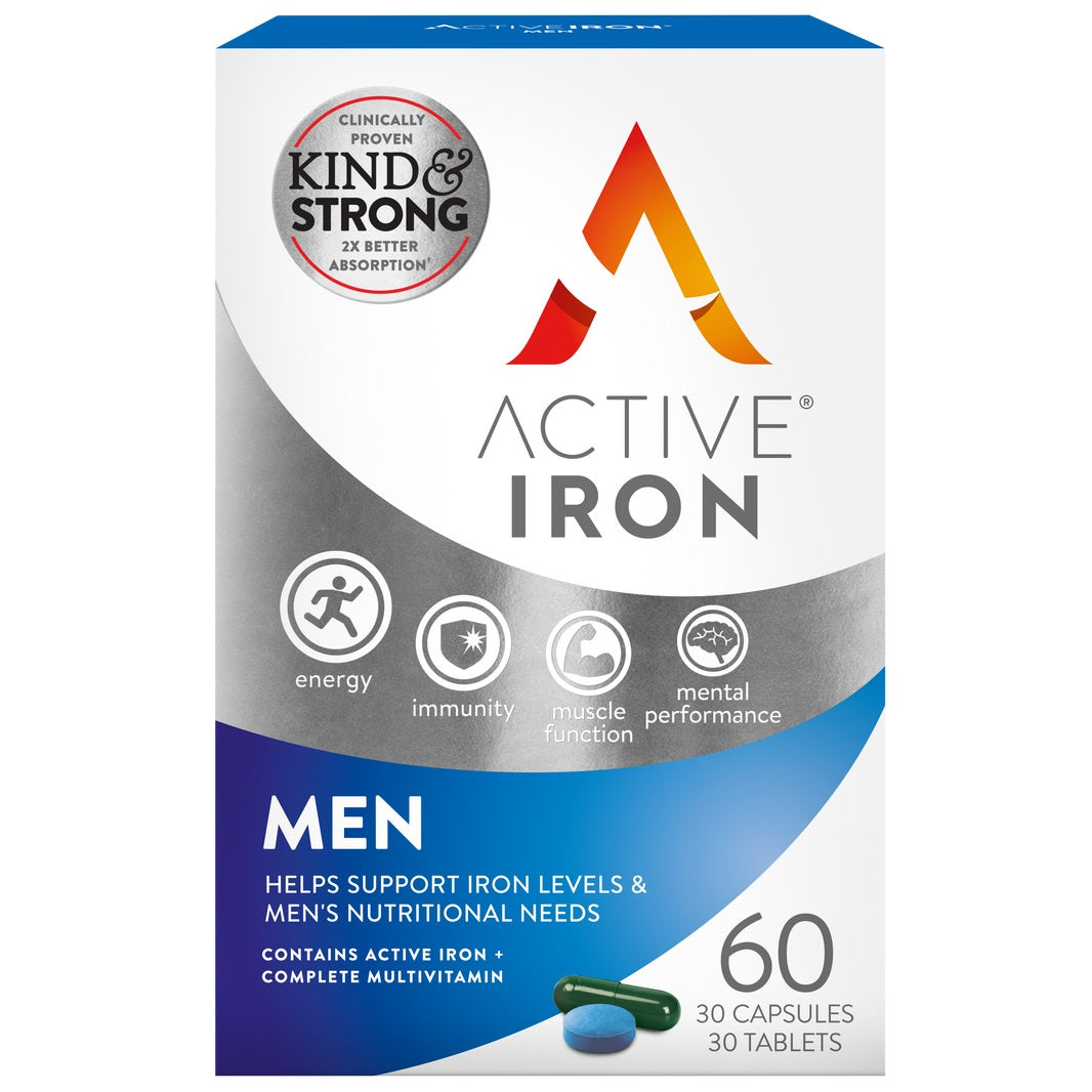 Active Iron & B-Complex Plus For Men | LloydsPharmacy