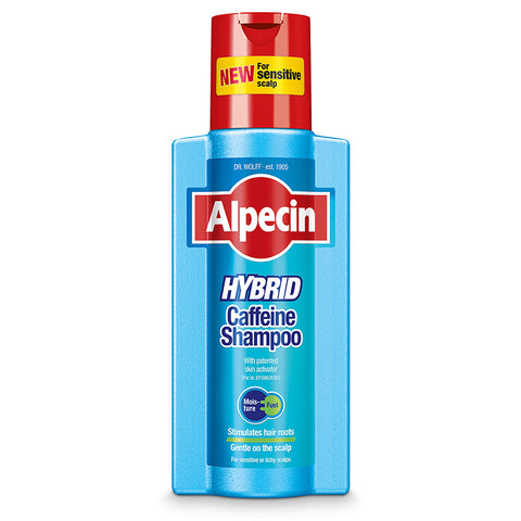 Alpecin hybrid caffeine shampoo