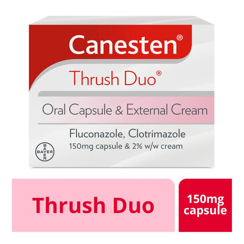 Canesten thrush duo oral capsule & external cream