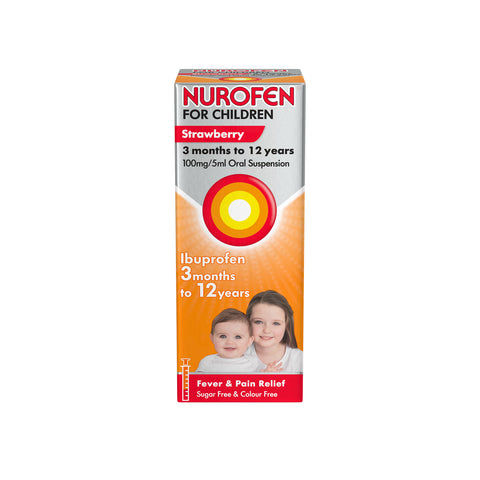Nurofen for children strawberry ibuprofen