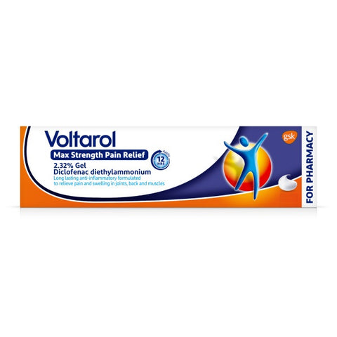 Voltarol max strength pain relief 2.32% gel