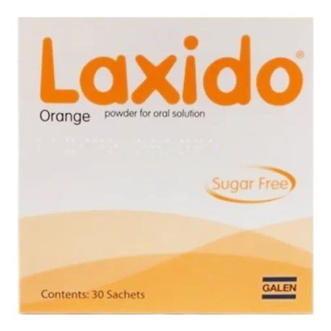 Laxido orange powder sachets